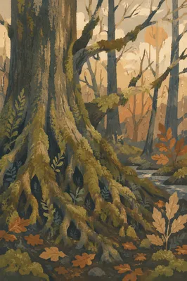 Ancient Tree Roots Symbolizing Faithful Endurance