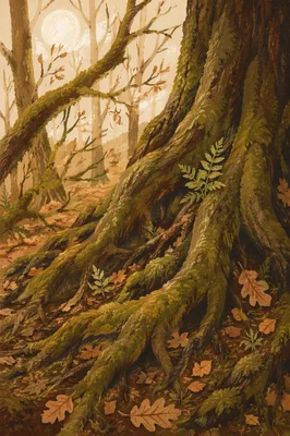 Faithful Ancient Tree with Deep Roots
