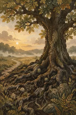 Ancient Oak Roots of Faithfulness