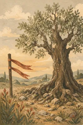 Faithful Ancient Tree with Deep Roots