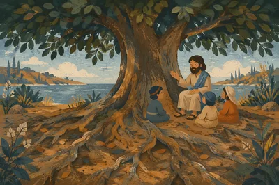 Faithful Ancient Tree with Deep Roots