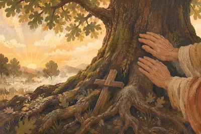 Faithful Oak Roots at Morning Prayer