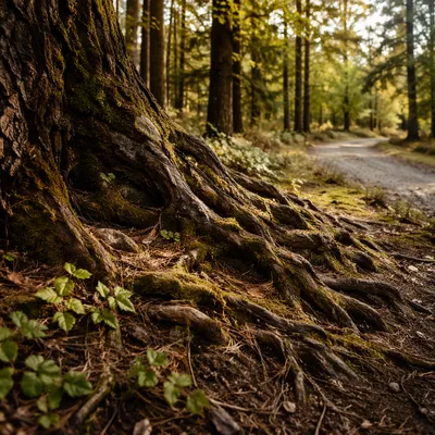 Ancient Tree Roots Symbolizing Faithful Endurance