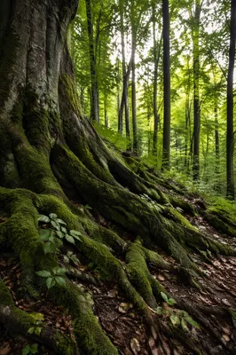 Ancient Tree Roots Symbolizing Faithful Endurance