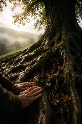 Faithful Oak Roots in Morning Prayer
