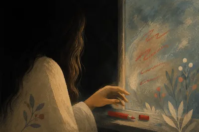Forgiveness Hand Releasing Red Marker Light