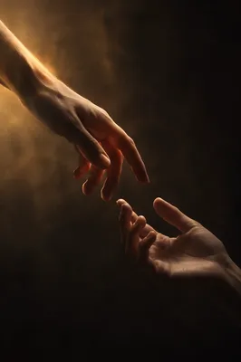 Forgiving Hands Releasing in Warm Light