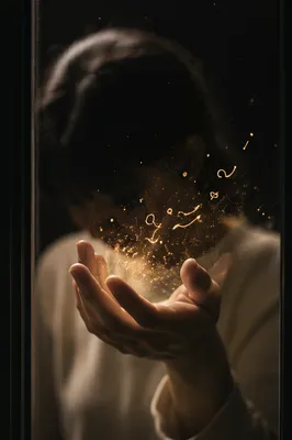 Forgiveness Hand Releasing Golden Light