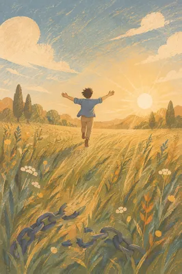 Running Into Freedom at Golden Meadow