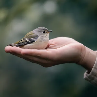 Gods Love Cradling a Fragile Songbird