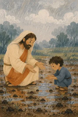 Grace Rain Restoring Parched Earth