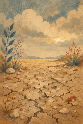 Grace Rain on Parched Earth