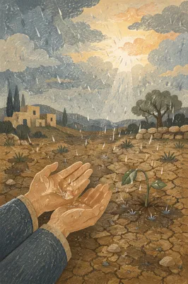 Grace Rain on Parched Earth