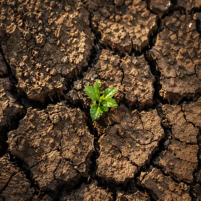 Grace Rain Renewing Cracked Dry Earth