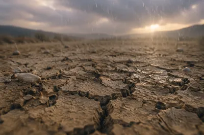 Grace Rain on Parched Earth