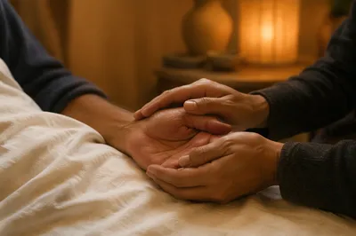Gentle Healing Hands in Peaceful Care