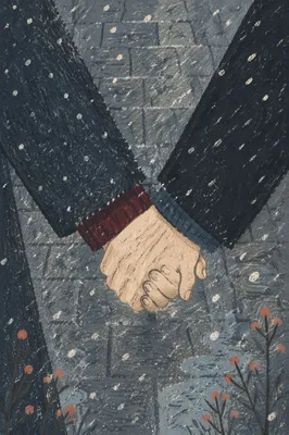 Holding Hands Through Winter Storm Together