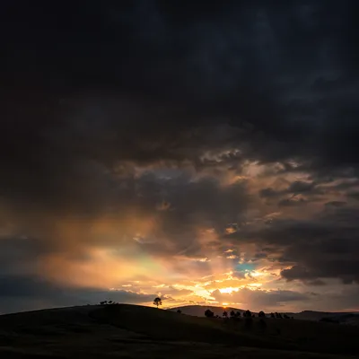 Hopeful Sunrise After Stormy Night