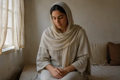 Quiet Portrait by Soft Window Light