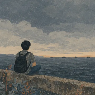 Solitary Longing at the Distant Horizon