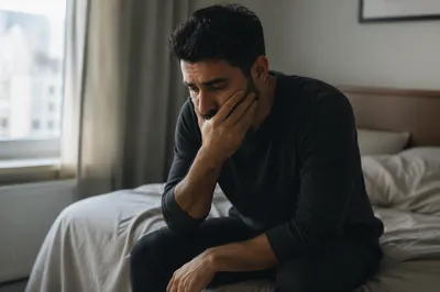 Young Man in Quiet Grief
