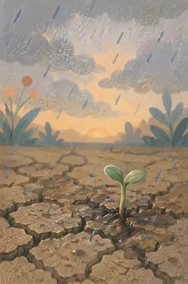 Gentle Rain of Mercy on Dry Soil