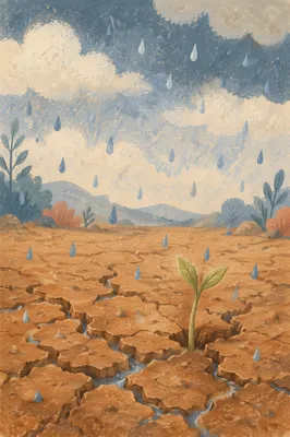Gentle Rain of Mercy on Dry Soil