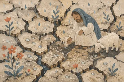 Gentle Rain of Mercy on Cracked Soil