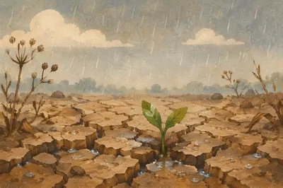 Gentle Rain Bringing Mercy to Dry Soil