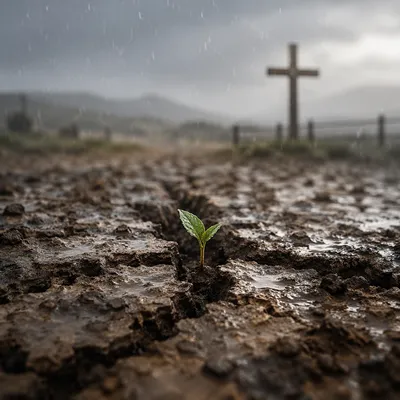 Gentle Rain of Mercy on Cracked Soil