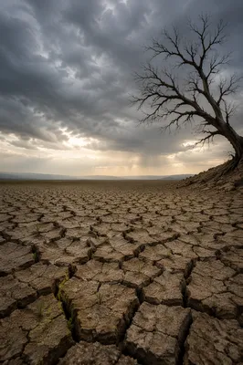 Gentle Rain of Mercy on Cracked Soil