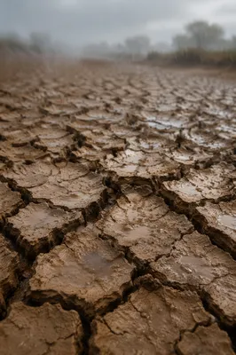 Gentle Rain Bringing Mercy to Cracked Soil
