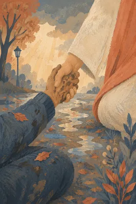Mercy Hands Lifting the Fallen