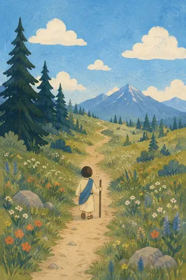 Peaceful Meadow Path of Obedient Faith