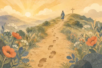 Obedient Footsteps Toward the Morning Cross