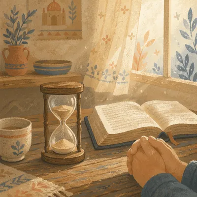 Patient Prayer with Morning Hourglass