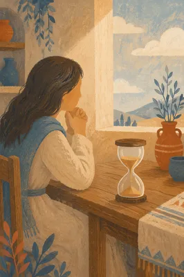 Quiet Patience with Morning Hourglass