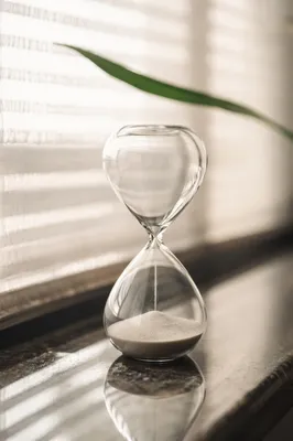 Patient Hourglass in Soft Morning Light