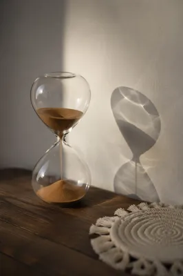 Patient Hourglass in Soft Morning Light