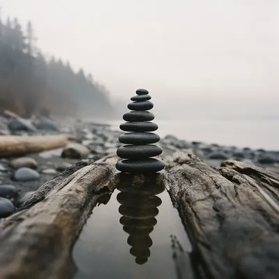 Still Water Stones for Peaceful Reflection