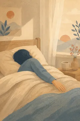 Peaceful Rest in Soft Dawn Light