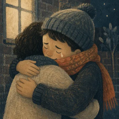Tears of Joy Reunion Embrace