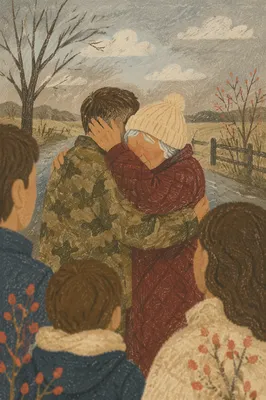 Tears of Joy Rural Reunion Embrace