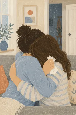 Tears of Joy Reunion Embrace