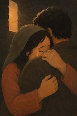 Tears of Joy Reunion Embrace