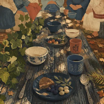 Wilderness Provision Table for Shared Meal