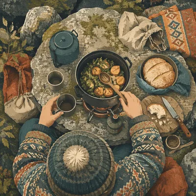 Wilderness Provision Meal of Quiet Gratitude