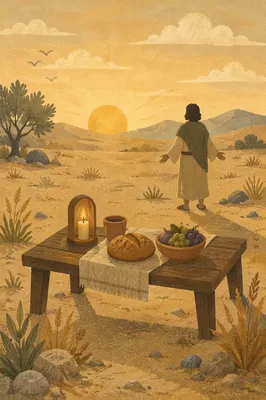 Provision Table in Dawn Wilderness