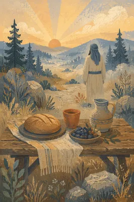 Provision Table in Wilderness Dawn