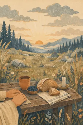 Provision Table in Dawn Wilderness